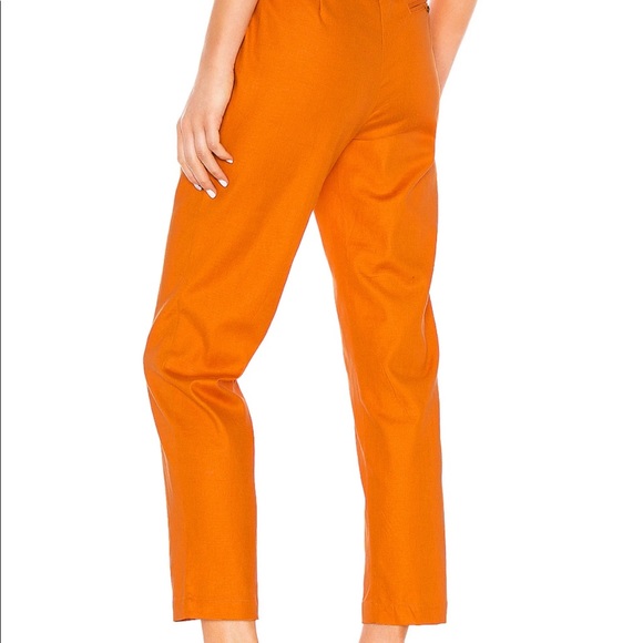 Revolve Quinn Trouser in Desert Orange - Picture 5 of 7